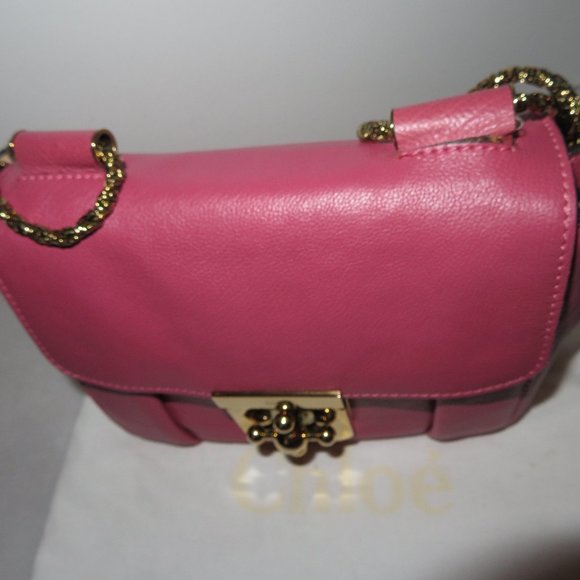 Chloe Elsie Small Bag in Pink - Picture 14 of 17